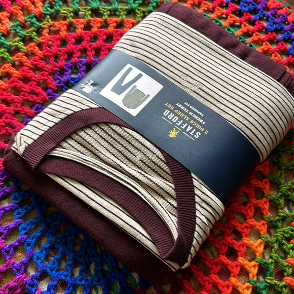 Stafford small two piece French Terry sleep set - Picture 9 of 11